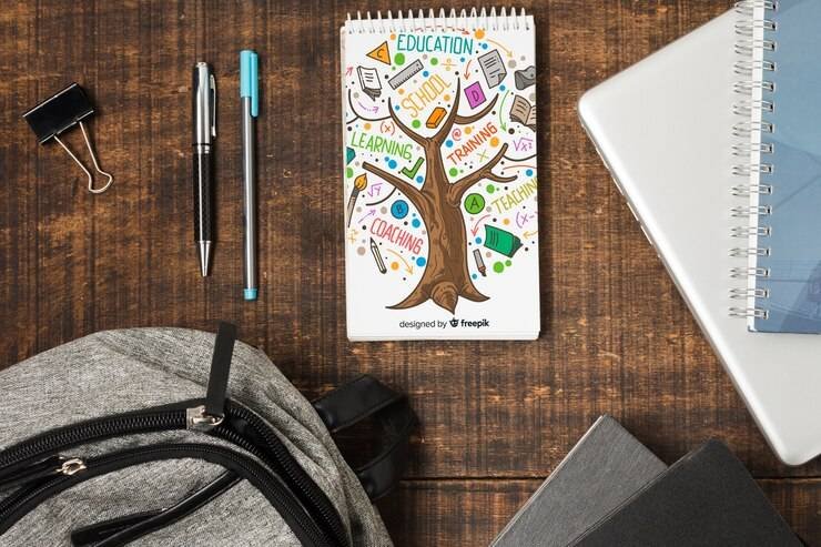 flat-lay-school-supplies-wooden-background_23-2148278149